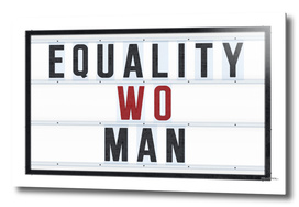 Equality Wo Man