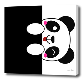 peek a boo panda
