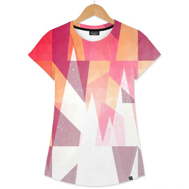 Abstract Geometric Mountains Design