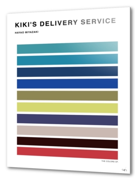 The Colors of KIKI's delivery service