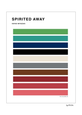 The Colors of Spirited Away