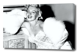 Detail of Marilyn Monroe Portrait #1