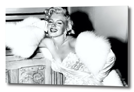 Detail of Marilyn Monroe Portrait #1
