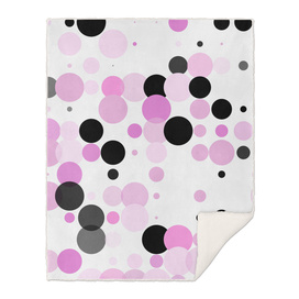 Pink and Black Dots