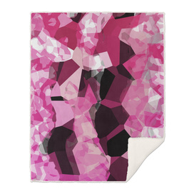 pink black and white abstract