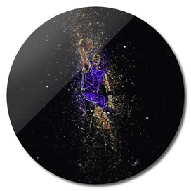 Basketball dunk glitter