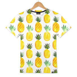 Pineapple love || watercolor