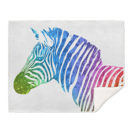 Zebra | Rainbow Series | Pop Art