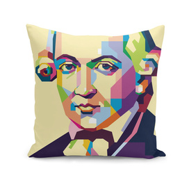 Immanuel Kant in Pop Art Portrait