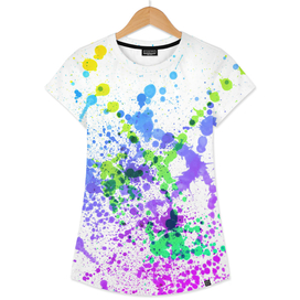 Multicolor Madness - Abstract Splatter Art
