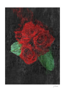 Red Rose sketch