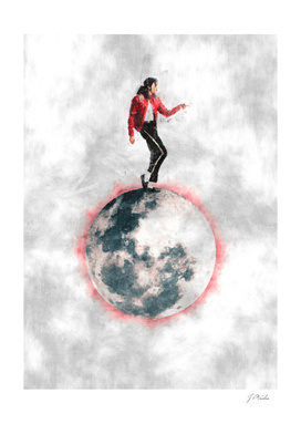 Michael Jackson Moonwalk sketch