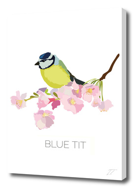 Blue Tit Art Print