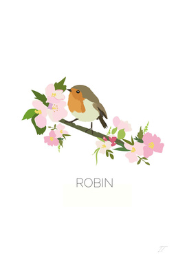 Robin Illustration Art Print