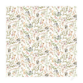 Intricate Ditsy Floral Pattern