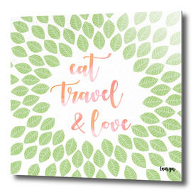 Eat, travel and love