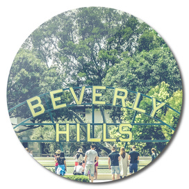 Beverly Hills Sign - Vintage