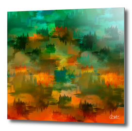 "Abstract forest in Autumn"