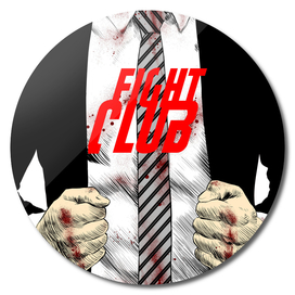 Fight club jacket and punches