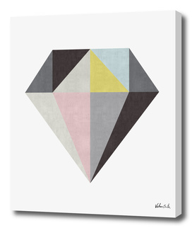 Minimalist and geometric diamond