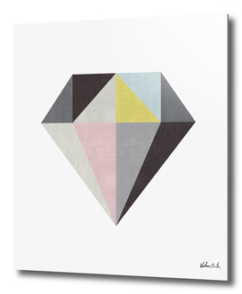 Minimalist and geometric diamond