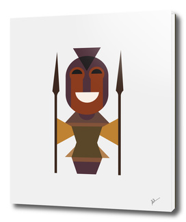African Woman Warrior