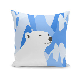 Polar Bear In The Cold Design