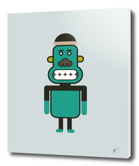 Monkey Robot Art