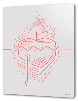 Jesus Sacred Heart illustration
