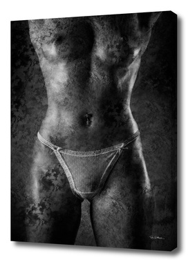 Nude with texture