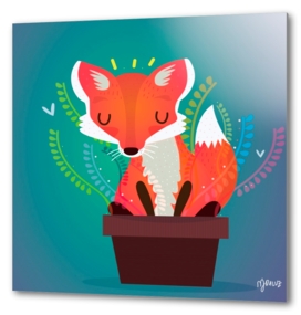 The fox in the pot