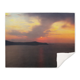 Santorini sunset vx