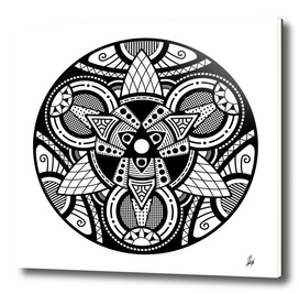 Mandala Black and white