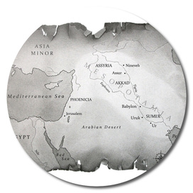 MAP OF MESOPOTAMIA