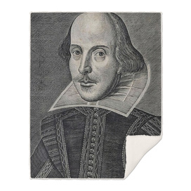 Vintage William Shakespeare Portrait