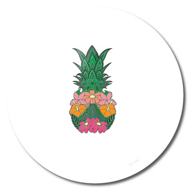Flowered Pineapple