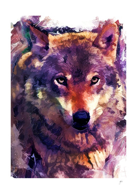 animal wolf art