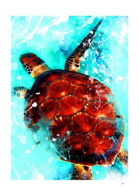 animal turtle art