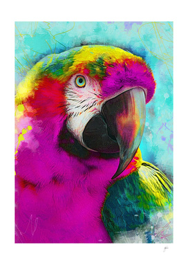 animal parrot art