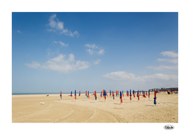 Beach at Normandy Deauville