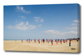 Beach at Normandy Deauville