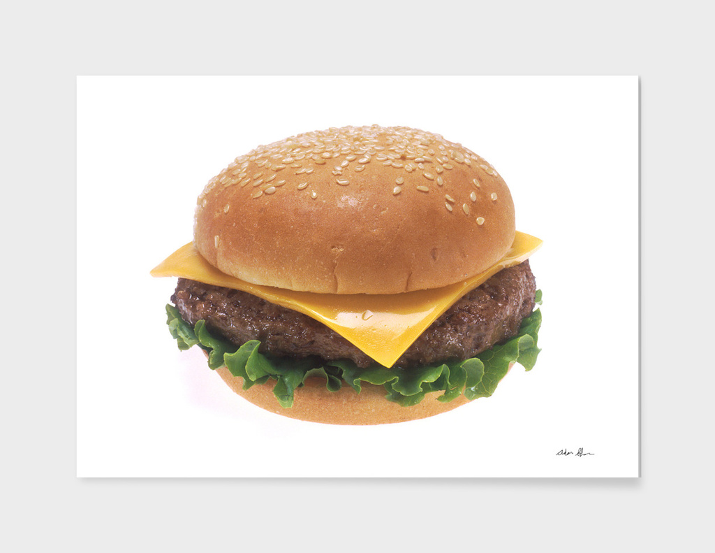 Cheeseburger Photograph