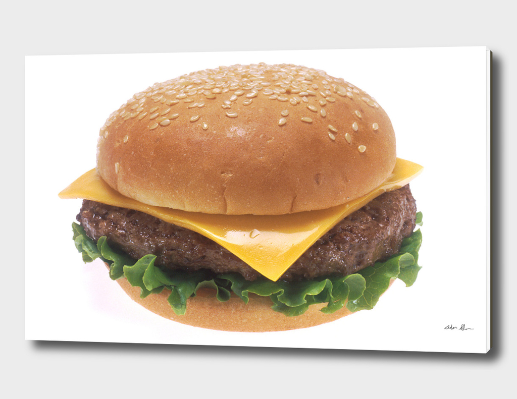 Cheeseburger Photograph