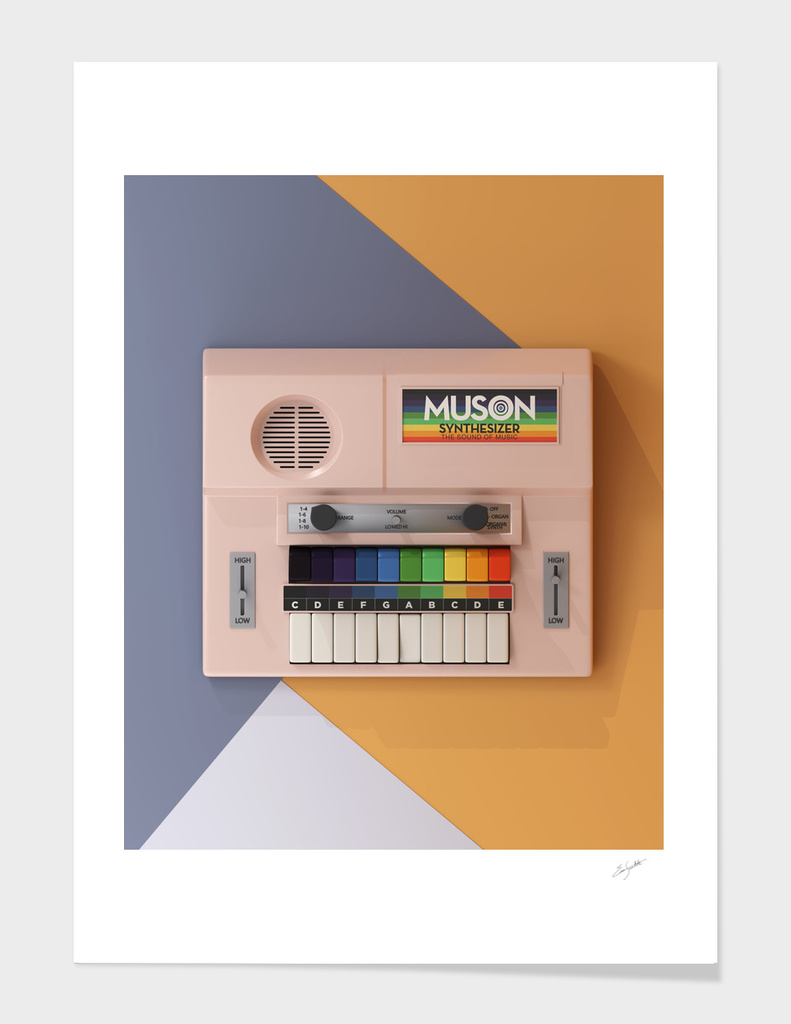 Muson Toy Synthesizer - The Sound of Music