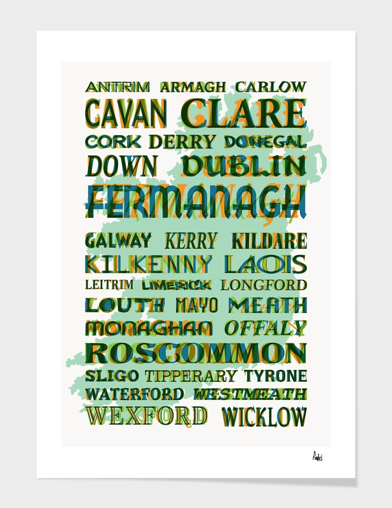 32 Counties of Ireland