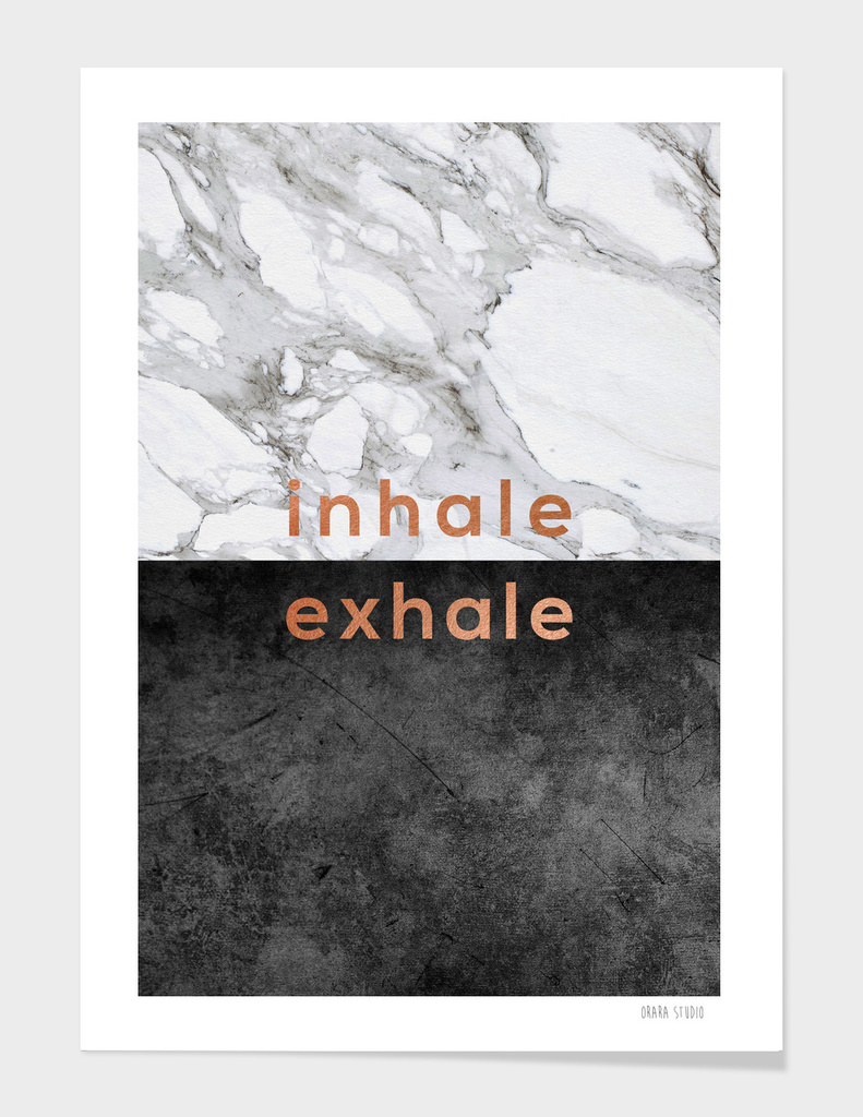Inhale Exhale Copper