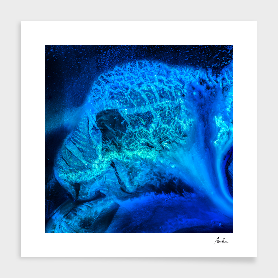 Blue Medusa (detail)