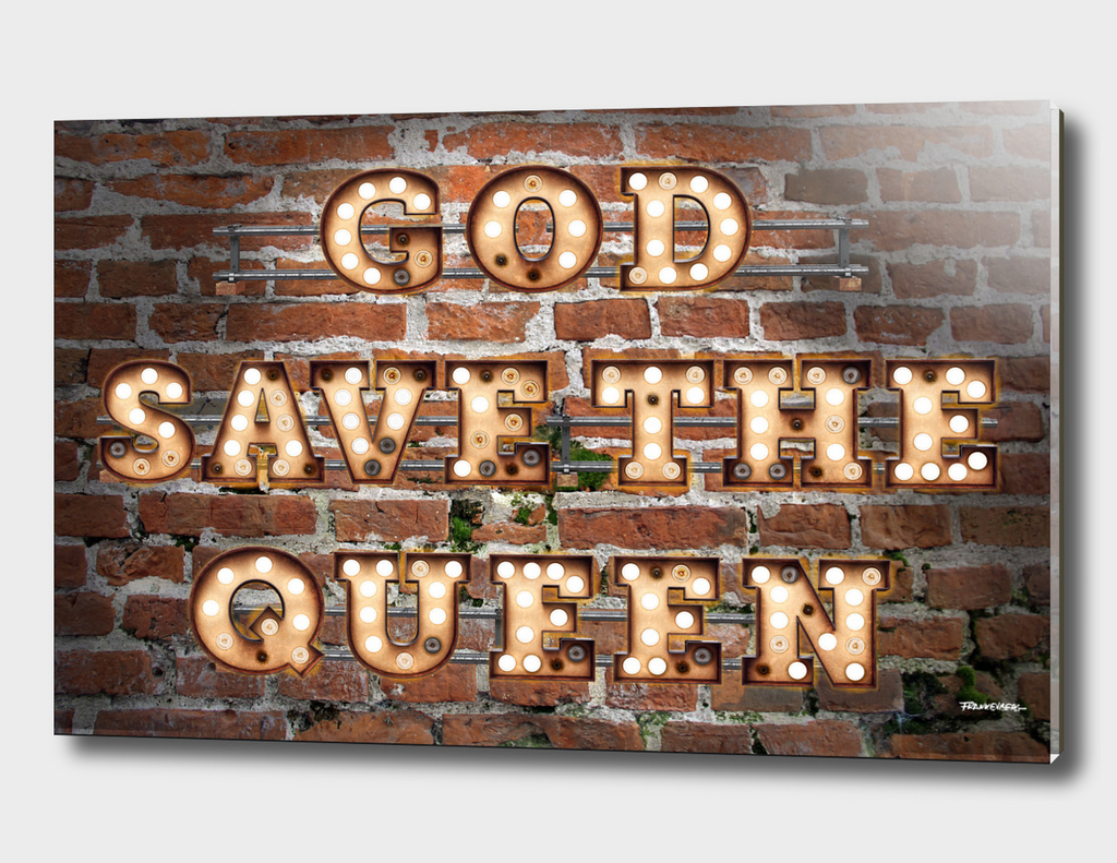 God save the Queen  - Brick