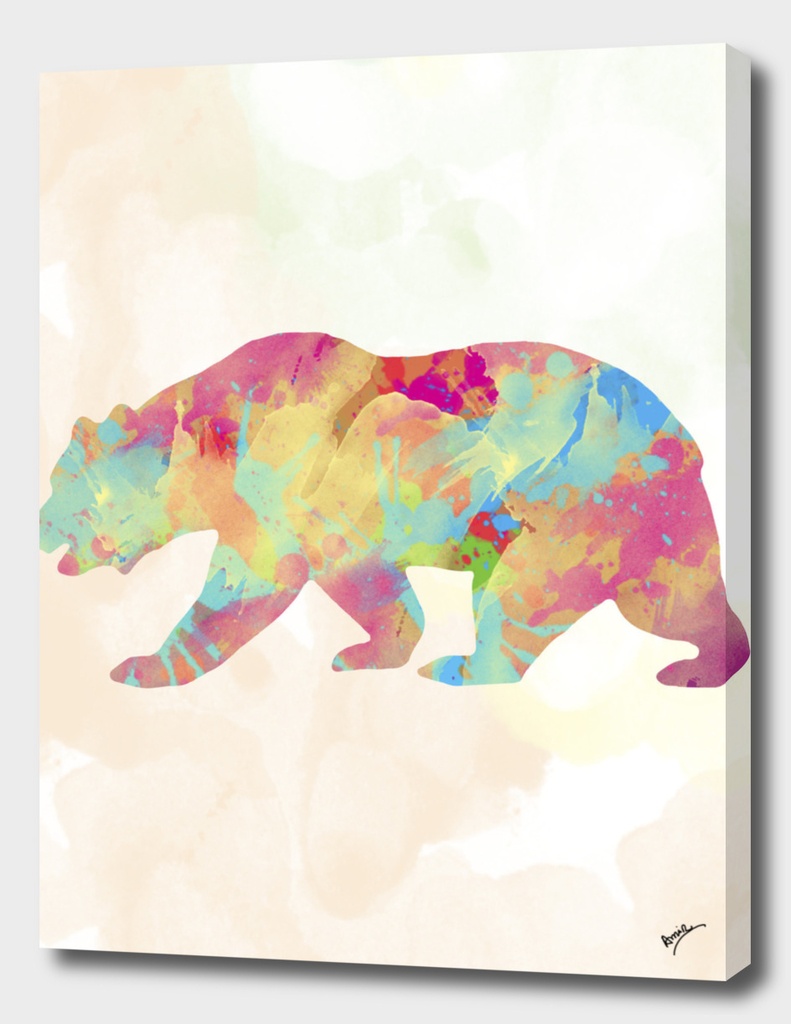 Abstract Bear