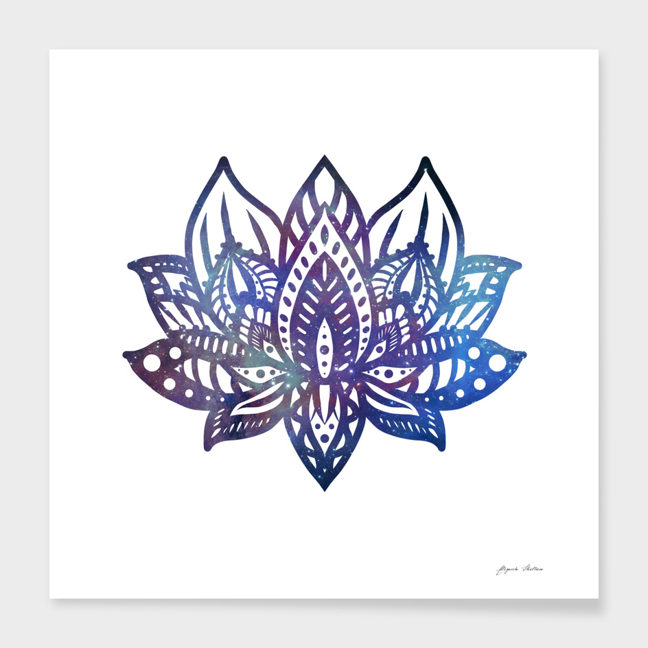 Galaxy Lotus Mandala